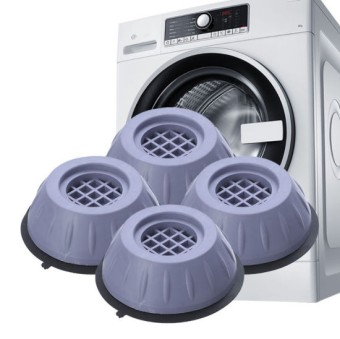 Anti Vibration pad For Washing Machine & Refrigerator Rubber Mat Universal Non Slip Stand