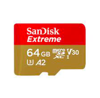 Sandisk Extreme 64gb Memorycard | Sandisk memory cards 