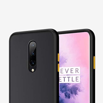 OnePlus 8 Translucent Matte Cover Shockproof and Anti-Drop Protection Frosted Case with TPU Colored Bumper Cover For OnePlus 8