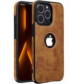 iPhone 13 Pro Cover Case Shockproof Camera And Screen Protection PU Leather Logo View Case For iPhone 13 Pro