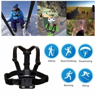 Adjustable Chest Body Harness Belt Strap Mount For GoPro Hero 8 7 6 5 Dji Osmo