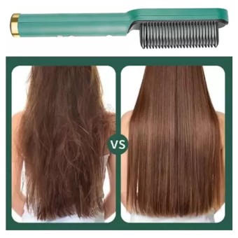 Hair Straightener Straightening Styling Tool comb Heating Hair Straightener Comb Curler