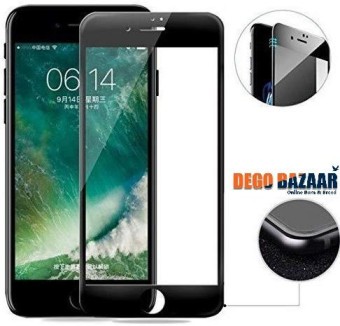 Apple iPhone 7 & 8 Full Glue Edge to Edge Tempered Glass Screen Protector - Curved 11D Touch 9H Hardness Mobile Phone Case Friendly Ultra Clear Nano ExShield for Apple iPhone 7 & 8