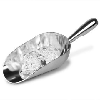 Useful Stainless Steel Ice Scoop Food Flour Candy Scoop For Bar Supply Kitchen