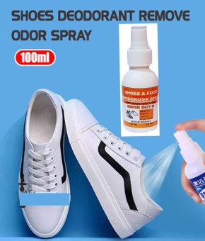 100 ML Shoe Deodorizer and Foot Spray | Shoe Odor Eliminator | Shoe Smell Remover for Feet | Shoe Smell Remover Shoes | Shoe Smell Remover Gym Gear