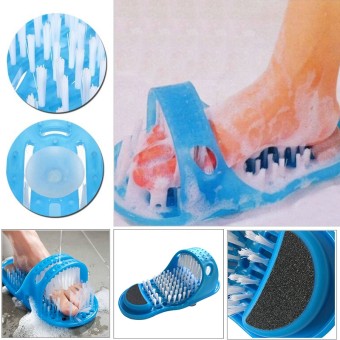 Simple Feet Cleaner | Feet Cleaning Brush | Foot Scrubber for Washer Slippers | Shower Spa Slipper | Massager Slippers | Easter Gift