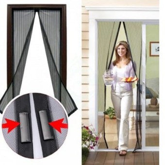 Hand free Magic Mesh Anti-mosquito Screen Door Curtain