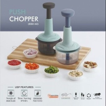 Premium push & chop chopper