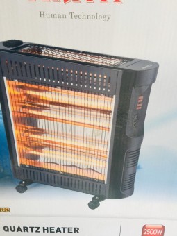 Arita Quartz Trolly Heater 5 Heating Elements 2500 watts