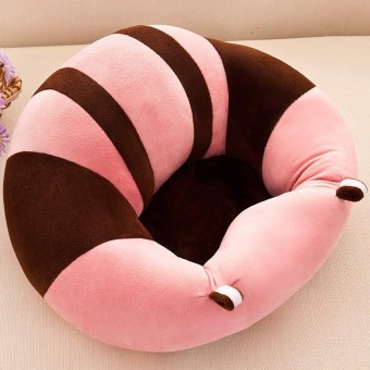Child Learning Seat Children's Sofa Backrest Chair Stuffed Oyster Shaped Plush Toy for Gift for New Parents