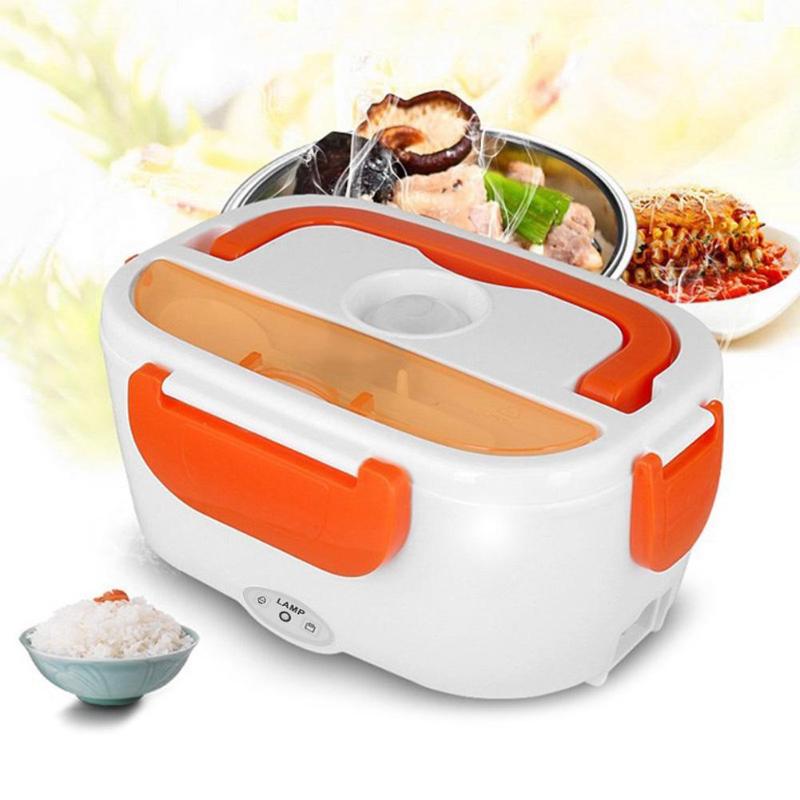 Electric Lunch Box With Multiple Compartment For Long Heat Reheat Food for  Health and Hygiene