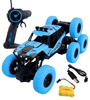 All Terrain Climbing 8 Wheels Off-road Remote Control 30 KM Per Hour All Climate All Terrain Toy Buggy (Color May Vary)