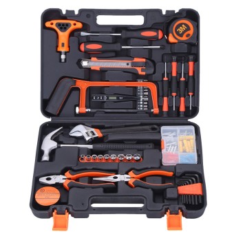 82pcs (Orange Box) Multifunctional Household Repair Tool Kit