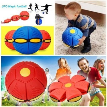 UFO Magic Flying Soccer Ball Deformation Magic Ball LED Light