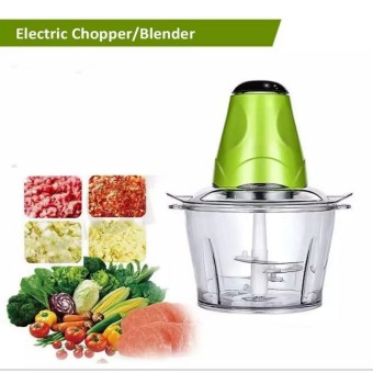 2L Powerful Meat And Vegetable Grinder Multifunctional Household Electric Food Processor Stainless Steel