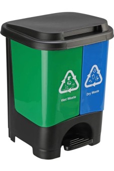 Widespread Hot sale Household Double Dustbin 20ltr Recycle
