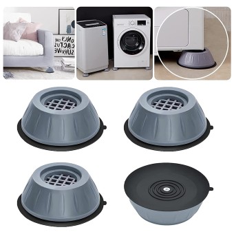 Shock pad (4 pcs) + Toilet brush