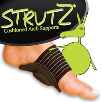 Strutz Cushioned Arch Supports All-Day Relief For Achy Feet