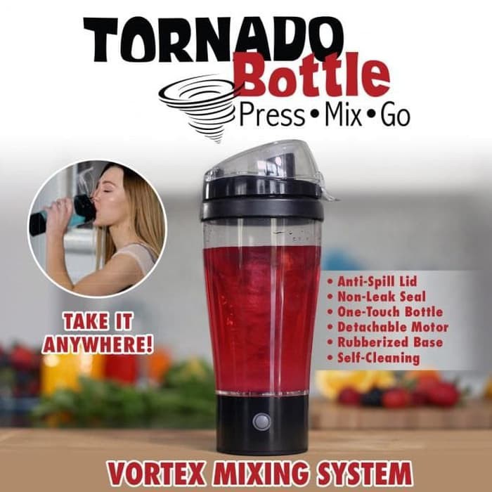 Tornado bottle top mixer