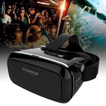 Shinecon VR Box Virtual Reality 3D for Movies and Games VR Glasses Goggles Compatible with Phone & Android
