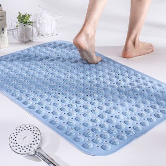 Bathroom Carpet Anti Slip Suction Cushion Pad PVC Mat Waterproof Rug