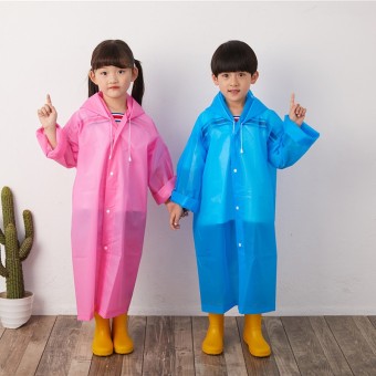 Kids Clear Raincoat Wear for Boys and Girls 