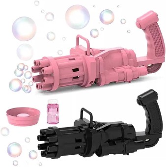 Automatic Bubble Gun Machine for Kids Toddlers