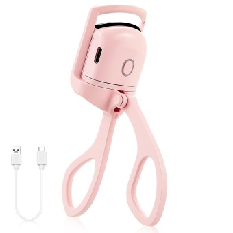 Mini Heated Eyelash Curler Electric Portable Charging