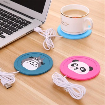 HOT 5V USB Cute Silicone Heat Warmer Heater Milk Tea Coffee