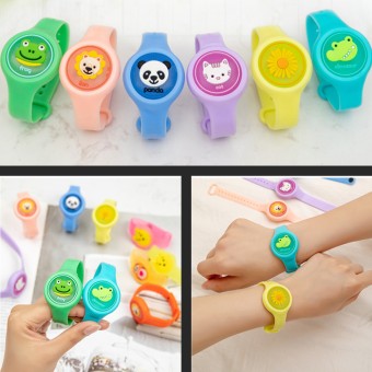 Kids Mosquito Repellent Watch With Led Lights Bracelet