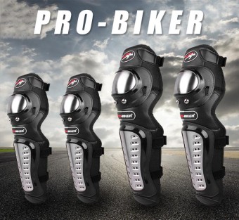 Pro Biker Alloy Steel Elbow Guard For Riders