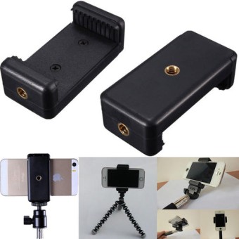 Mobile Phone Clip Holder Mount For Tripod Stand Selfie Stick