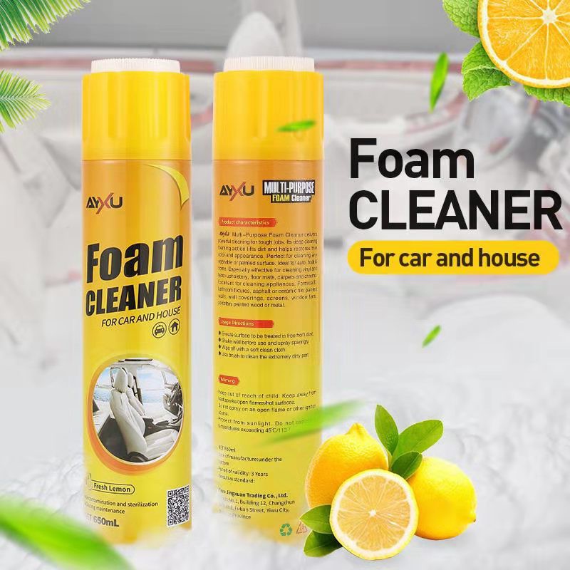 Multifunctional foam spray cleaner 