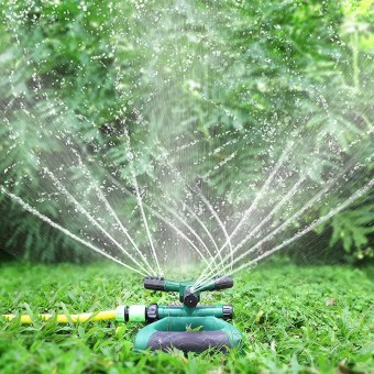 Automatic 360 Degree Rotating Sprinkler System for The Garden and Lawn 