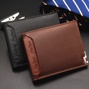 MENBENSE (T-01) Vintage Men Leather Slim Male Wallet