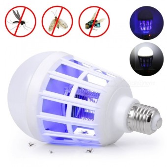 LED Mosquito Killer Bulb Electric Bug Insect Killer Light Lamp