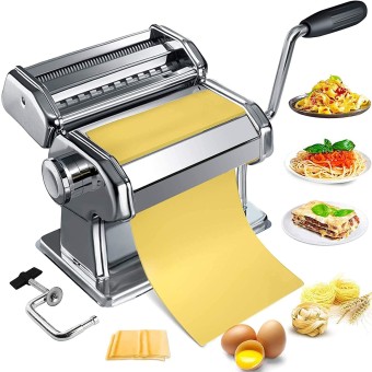 3-in-1 Pasta Maker Noodles Cutter Roller Machine