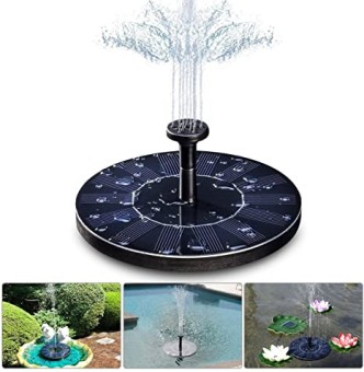 Solar-Powered Magic Fountain