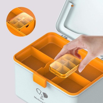 Premium Quality Plastic Storage First Aid Medicine Box