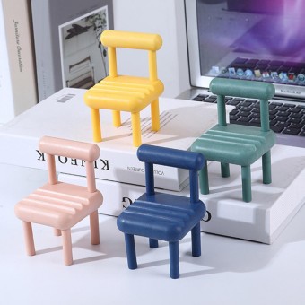 Mini Chair Shape Mobile Tablet Holder 