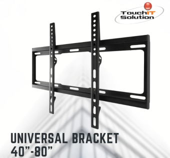 TV Wall Mount Bracket (40-80) Inch Strong Capacity with Spirit Level Durable