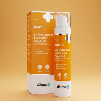 The Derma Co. 1% Hyaluronic Sunscreen Aqua Gel 50gm