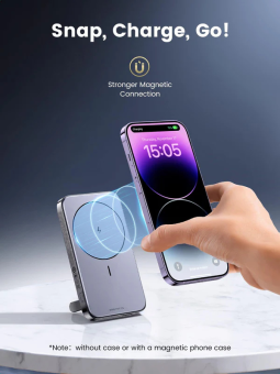 UGREEN Foldable Kickstand Magnetic Battery | 10000mAh Maggo