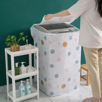 Washing machine cover top loading | 100 % Waterproof Double Layer |  Water And Dust Proof Washing Machine Cover
