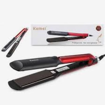 Red Kemei KM-531 Hair Straightener, For Professional, 220V