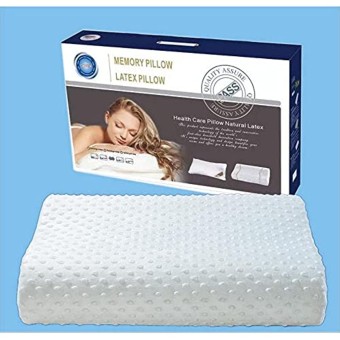 Natural Latex Pillow Sleeping Bedding Cervical Massage Pillow Neck Bonded Care Anti-Snoring Memory Pillow, Zero Gravity Memory Pillow