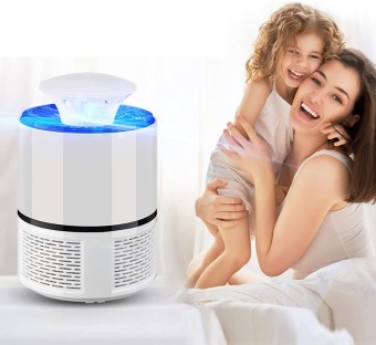 Mumoo Bear Electric Mosquito Killer,USB UV Lamp Bug Zappers No Noise No Radiation Insect Killer Flies Trap with Trap Lamp for Indoor Home