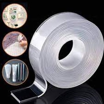 SGE Shopping Double Sided Tape Heavy Duty - Multipurpose Removable Traceless Mounting Adhesive Tape for Wall Washable Reusable Strong Sticky Strips Grip Tape